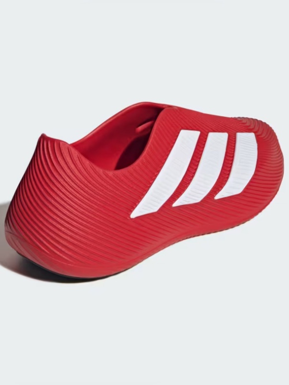 Adidas Pure Chill Men Sandals Slides Size 10 Better Scarlet/Footwear White/Core - Picture 5 of 6
